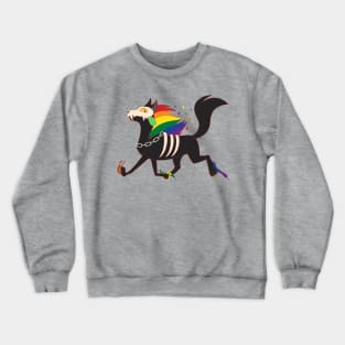 Ghost Puppy Pride - Gay Crewneck Sweatshirt